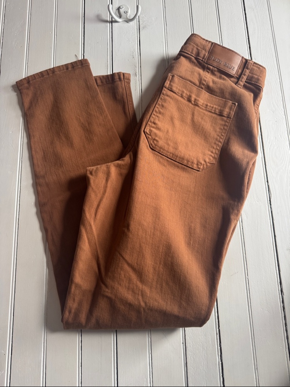 Judy Blue Burnt Orange Skinny Jeans